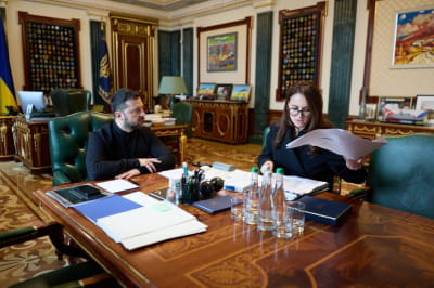 Владимир Зеленский и Юлия Свириденко