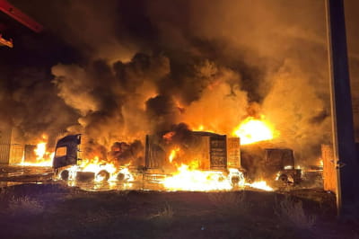 Наслідки обстрілу Одещини