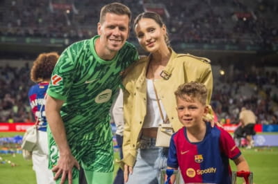 Войцех Щенсний та дружина Марина Лученко-Щенсна