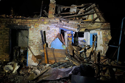 Последствия обстрела Запорожья