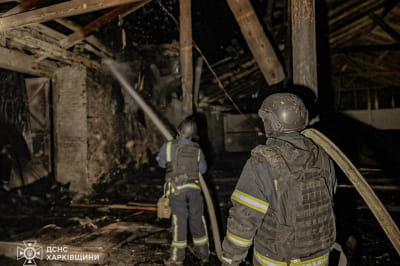 Наслідки обстрілу Харківщини