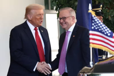 Дональд Трамп и Энтони Албанезе