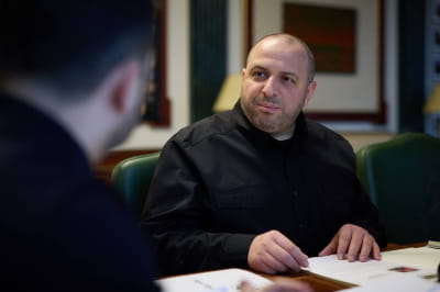 Володимир Зеленський і Рустем Умєров