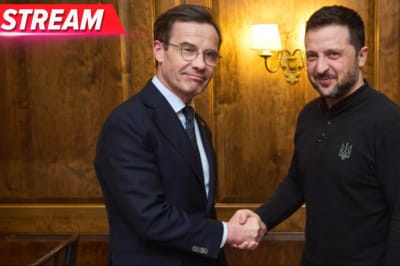 Володимир Зеленський у Швеції