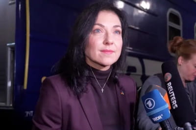 Катерина Райхе прибыла в украинскую столицу