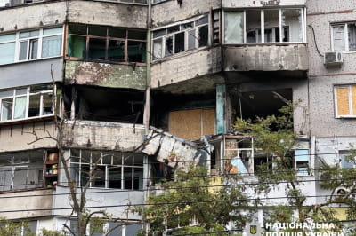 Последствия обстрела Херсонщины