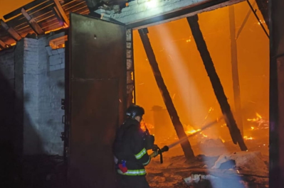 Последствия обстрела Черниговской области