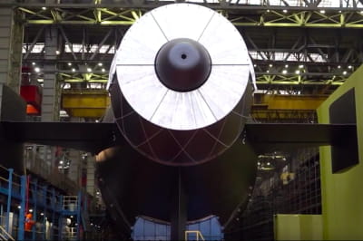 рф спустила на воду крейсер "Хабаровск"