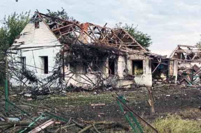 Последствия обстрела Запорожья