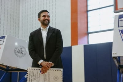 Избранный мэр Нью-Йорка Зоран Мамдани