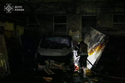 Последствия обстрела столицы