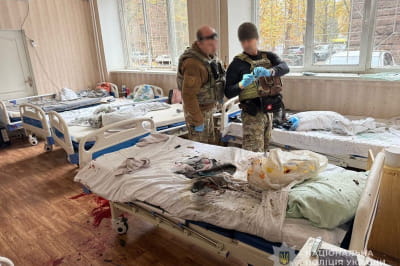 В Запорожье произошел взрыв в больнице