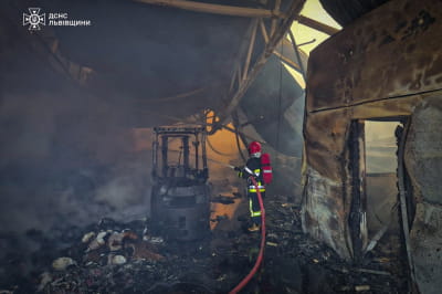 Ліквідація наслідків обстрілу