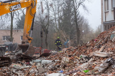 Тернопіль, обстріл, завали