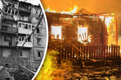 Обстріл росії