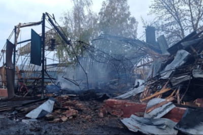 рф обстріляла підприємство на Чернігівщині