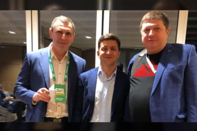 Сергей Шефир, Владимир Зеленский и Борис Шефир