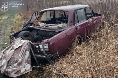 рф атакувала дроном авто на Сумщині