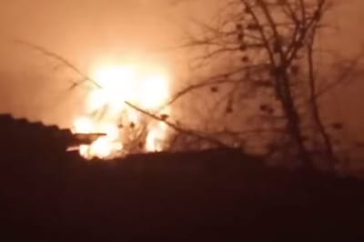 Палає нафтобаза у Тамбовській області