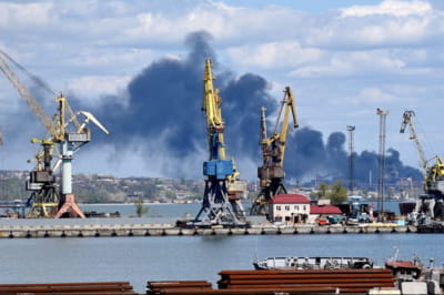 Окупований росіянами Маріупольський порт