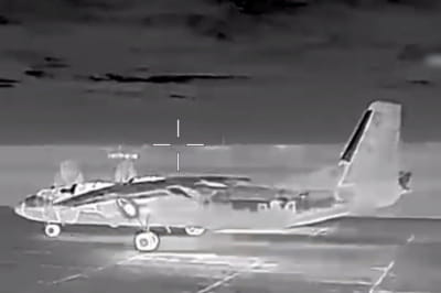 Поражение самолета в Крыму