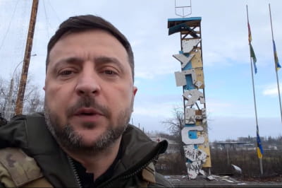 Зеленский в Купянске