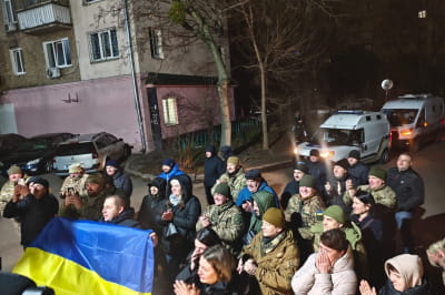 Освобождение офицеров УГО