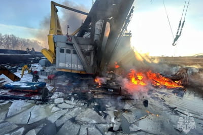 Пожар в россии