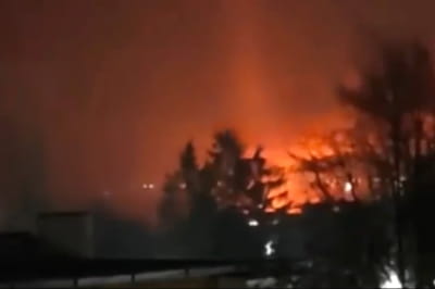 в россии горит завод в Ефремове