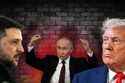 Володимир Зеленський, путін, Дональд Трамп