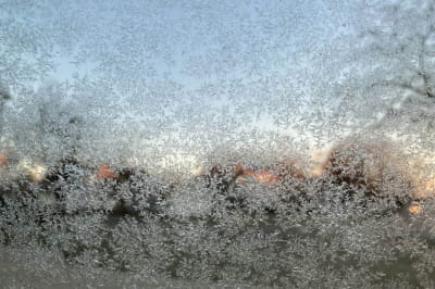 Вікно взимку