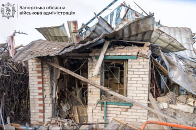 рф обстреляла Запорожье