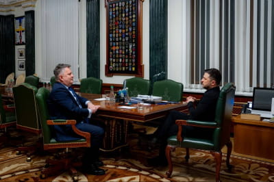 Сергей Кислица и Владимир Зеленский