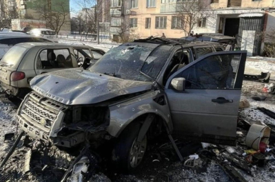 На Оболони взорвался автомобиль