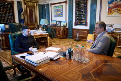 Встреча Зеленского и Кулебы