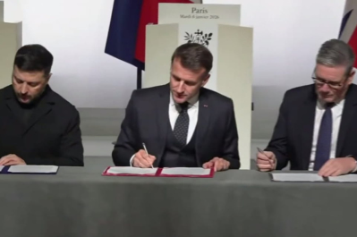 Украина, Франция и Британия подписали декларацию