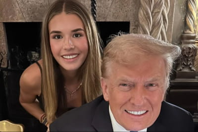 Кай Трамп і її дідусь Дональд Трамп