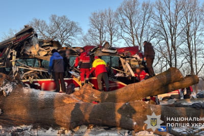 ДТП на трассе Киев-Чоп