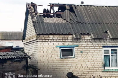 россия обстреляла Запорожскую область