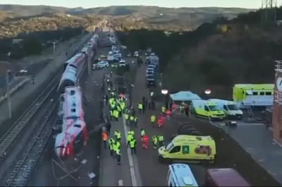 В Испании произошла очередная железнодорожная катастрофа