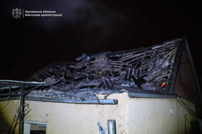 россия наносила удары по Запорожской области