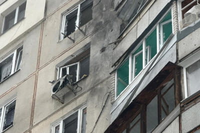 Враг атаковал Харьков