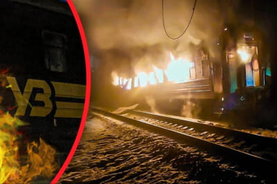 Удары россии по железной дороге