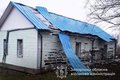 рф обстреляла Запорожскую область