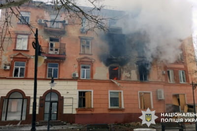 рф обстреляла жилые дома в Херсоне