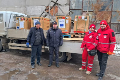 Громади Херсонщини отримали генератори від партнерів