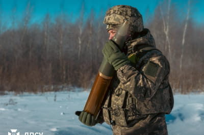 Украинские военнослужащие