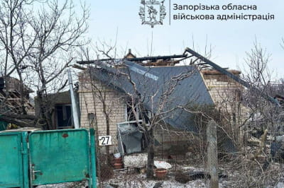 россия обстреляла Запорожскую область