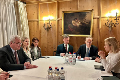 Андрей Сибига встретился с главой евродидипломатии Каей Каллас