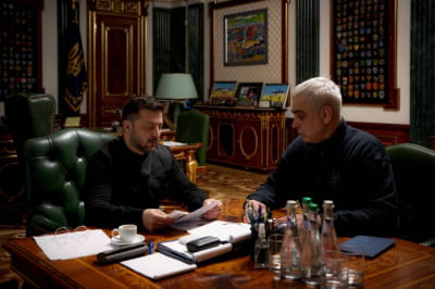 Владимир Зеленский и Александр Поклад